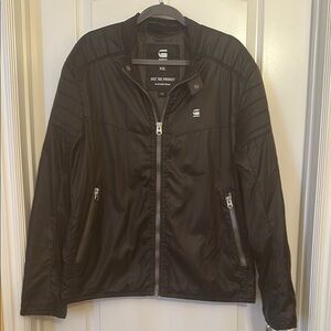 G-Star Men's Black Bomber Jacket